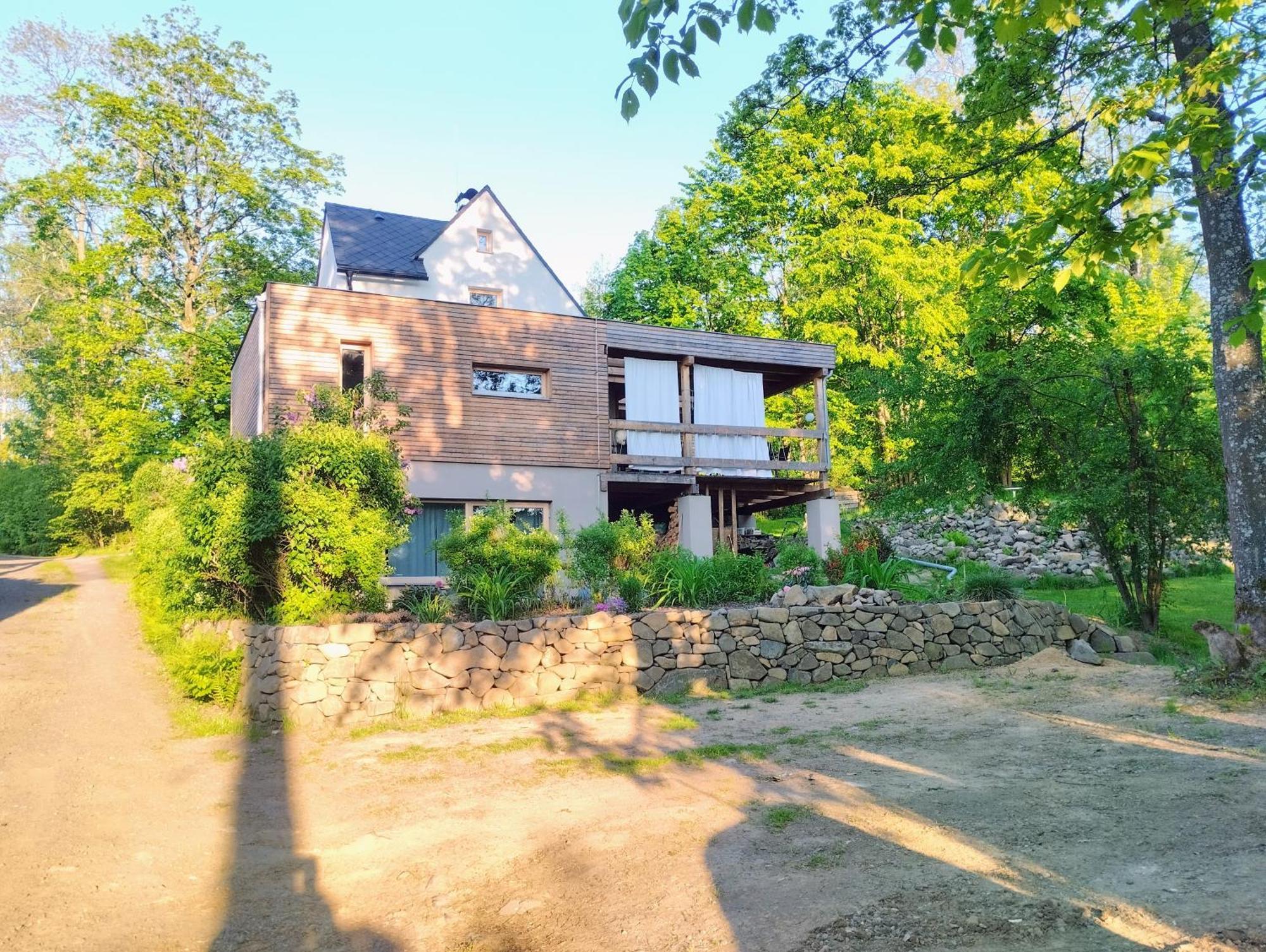 Domecek Uprostred Prirody Villa Krásná Lípa Kültér fotó